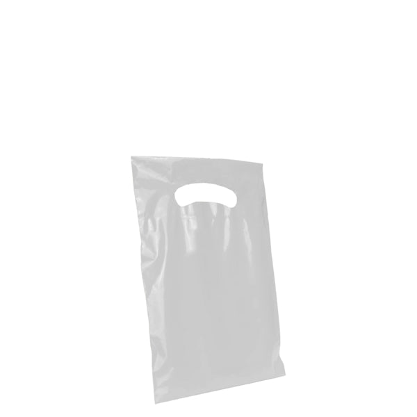 7.5" x 10" Small Eco-friendly Die Cut Plastic bag