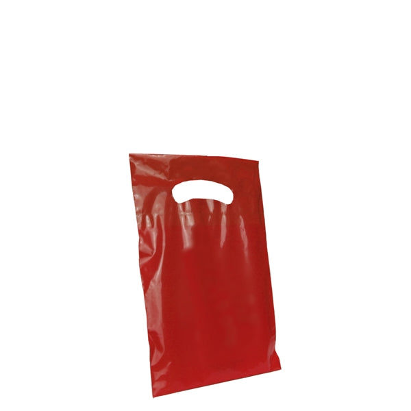 7.5" x 10" Small Eco-friendly Die Cut Plastic bag