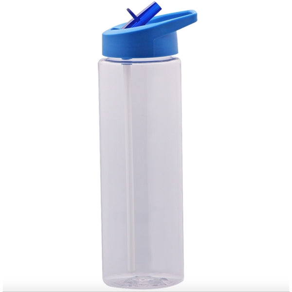 Clear Impact Water Bottle with Flip Straw