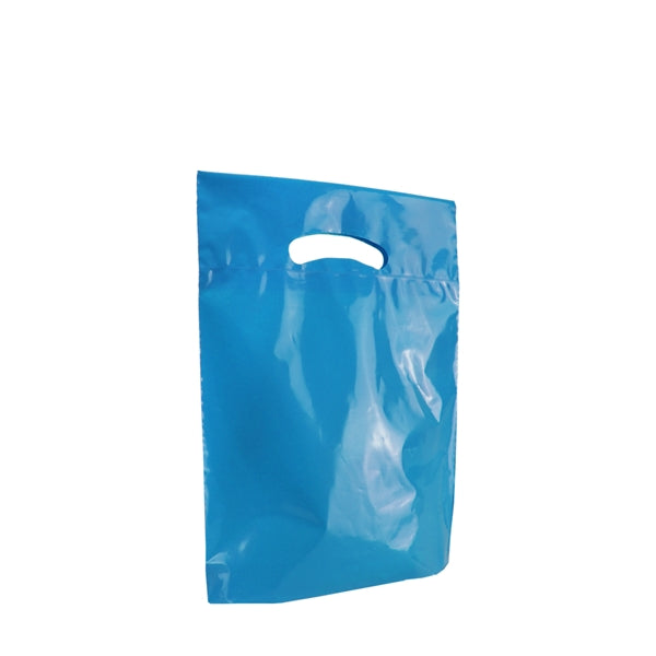 9" x 12" x 2" Small Eco-Friendly Die Cut Plastic Bag