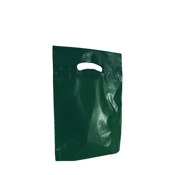 9" x 12" x 2" Small Eco-Friendly Die Cut Plastic Bag