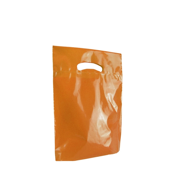 9" x 12" x 2" Small Eco-Friendly Die Cut Plastic Bag