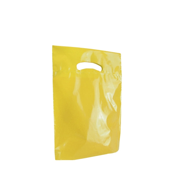 9" x 12" x 2" Small Eco-Friendly Die Cut Plastic Bag