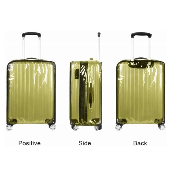 20 Inch PVC Clear Travel Luggage Suitcase Protector Cover