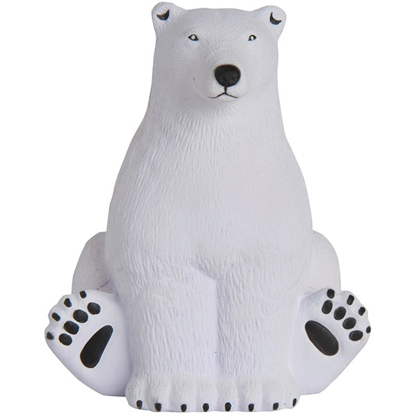 Polar Bear (Sitting) Shaped Stress Reliever