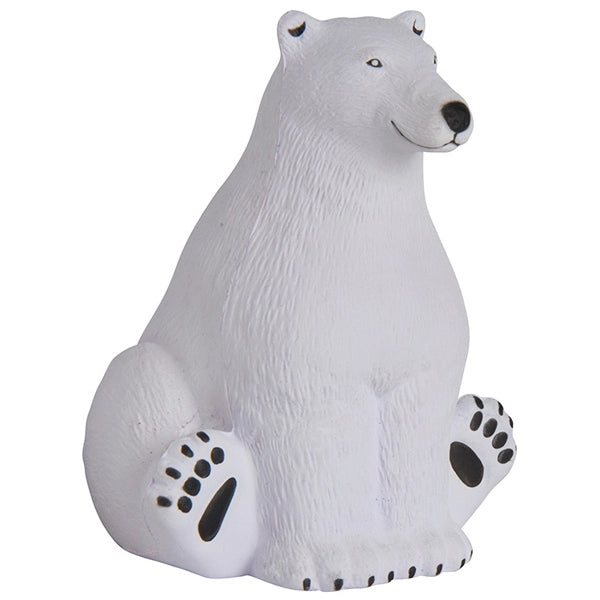 Polar Bear (Sitting) Shaped Stress Reliever