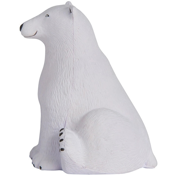 Polar Bear (Sitting) Shaped Stress Reliever