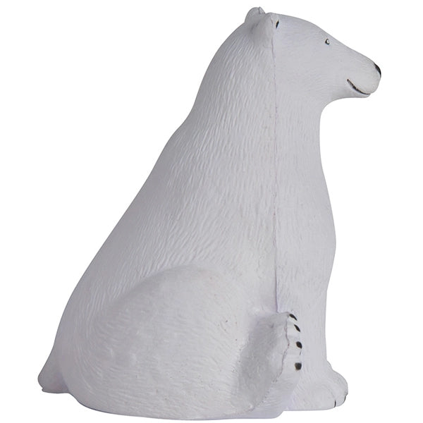 Polar Bear (Sitting) Shaped Stress Reliever