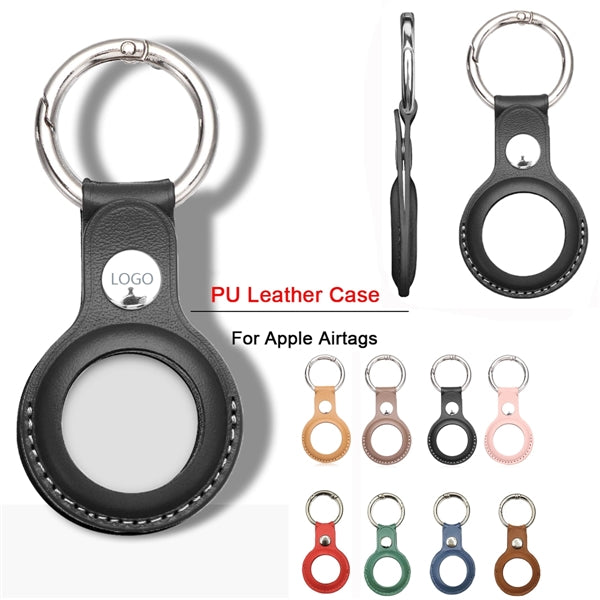Leather Air tags Keychain Cover