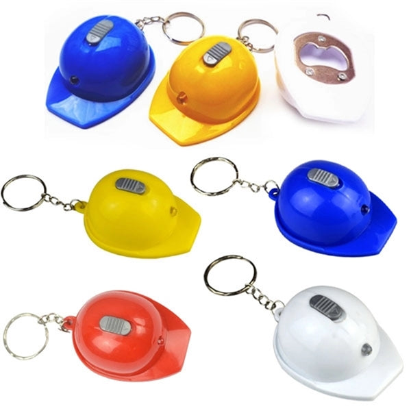 Helmet Shape Opener with Keychain
