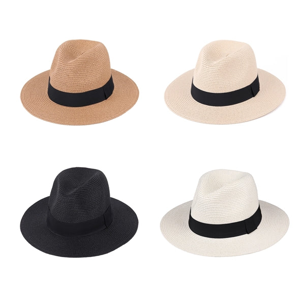 Panama Wide Brim Straw Hat