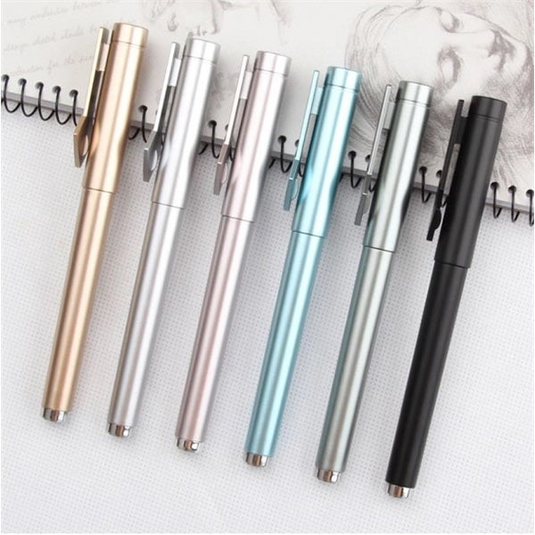 QR Code ABS Black Gel Pen