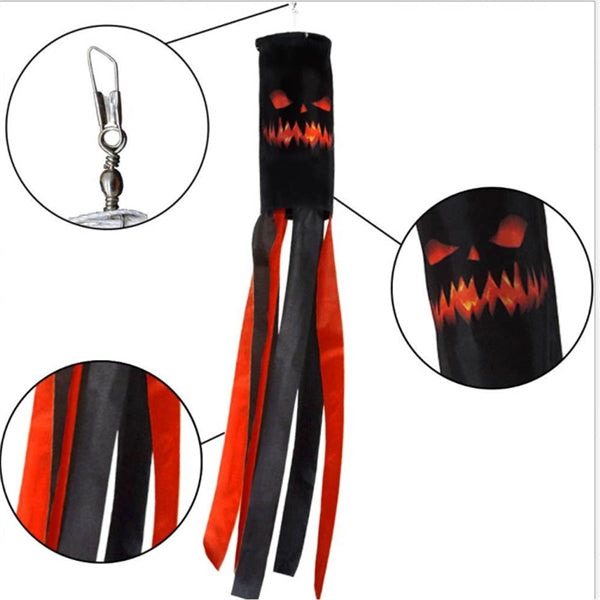 Halloween Windsock Streamer Flag