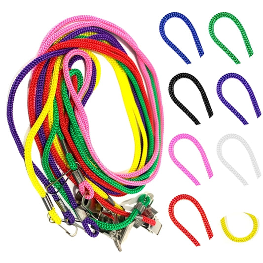 40" Lanyard with J Hook Spring Clip and Bull Dog-Clip