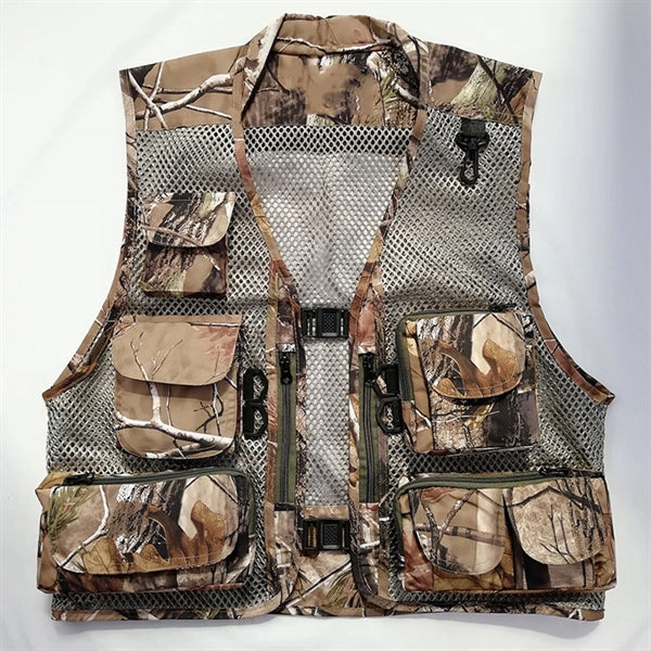 Lightweight Multi Pocket Vest XXXL Plus Size