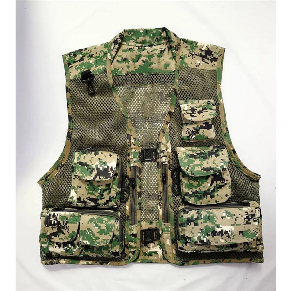Lightweight Multi Pocket Vest XXXL Plus Size
