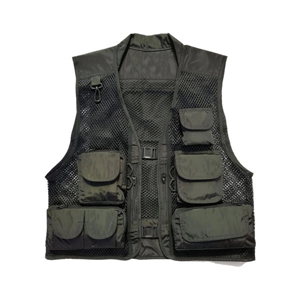 Lightweight Multi Pocket Vest XXXL Plus Size
