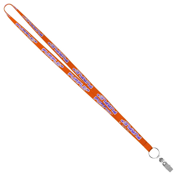 1/2 inch Recycled Econo Lanyard