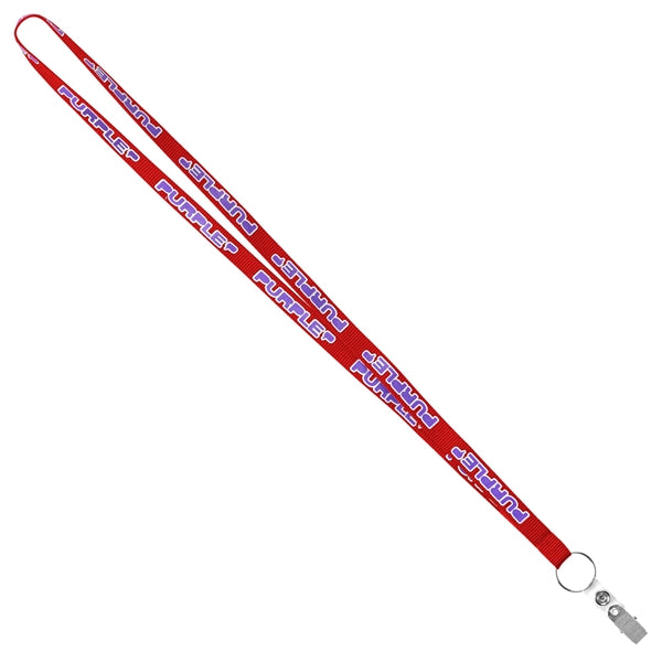 1/2 inch Recycled Econo Lanyard