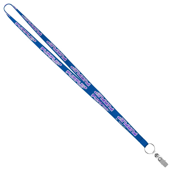 1/2 inch Recycled Econo Lanyard