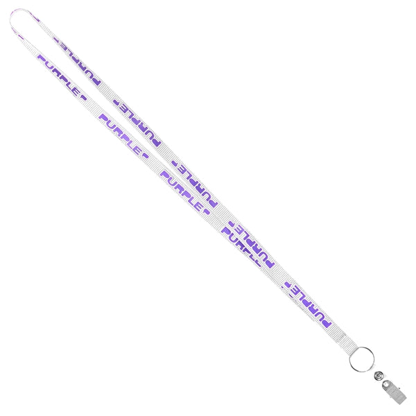 1/2 inch Recycled Econo Lanyard