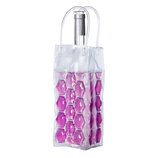 Chiller wine bag,PVC Wine Cooler Bags 4 sided