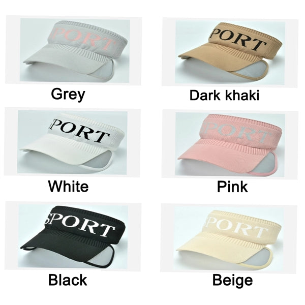 Summer Sun Visor Hat with Retractable Brim