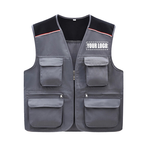Multi-pockets Work Vest