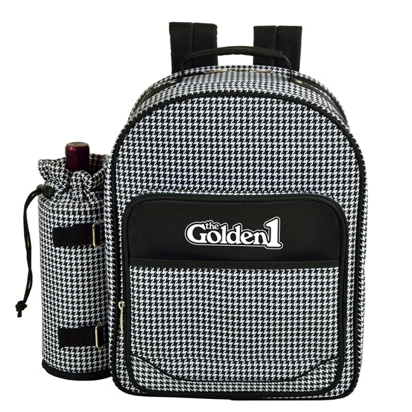 Houndstooth Picnic Backpack for 4