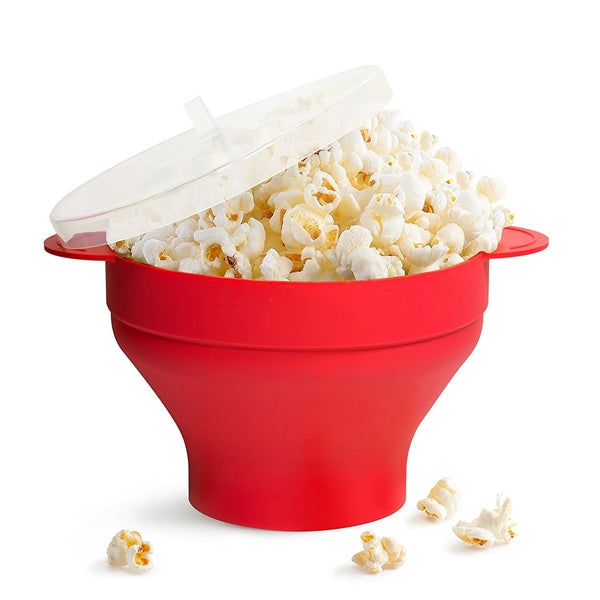 Collapsible Microwave Popcorn Maker