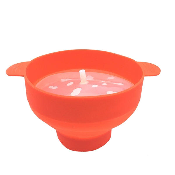 Collapsible Microwave Popcorn Maker