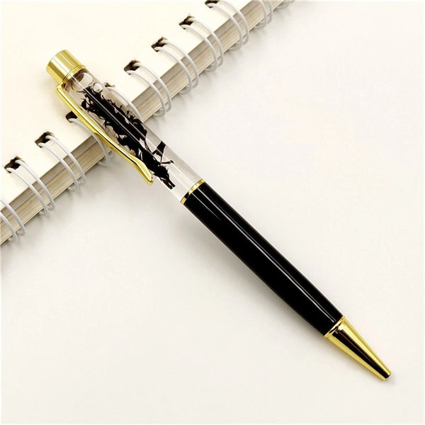 Dried Flower Metal Ballpoint Pen