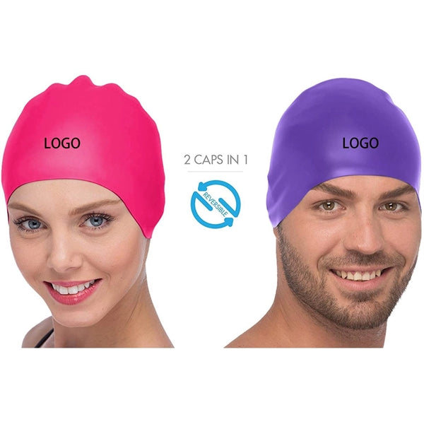 Waterproof Silicone Swim Cap