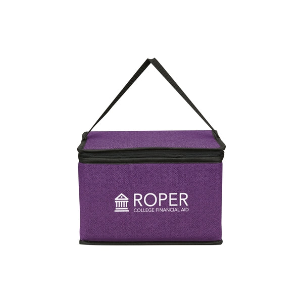 Heathered Non-Woven Cooler Lunch Bag