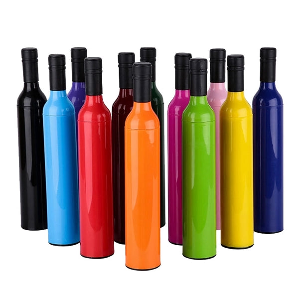 Wine Bottle Folding Umbrella