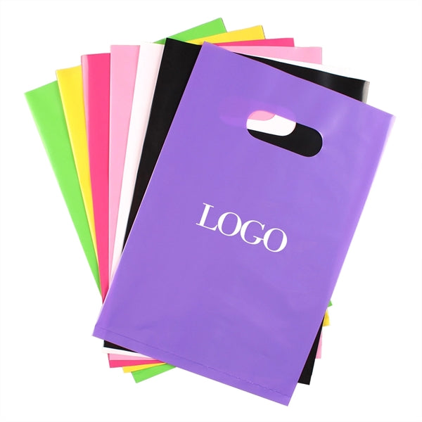 Handle Custom Shopping Plastic Bag
