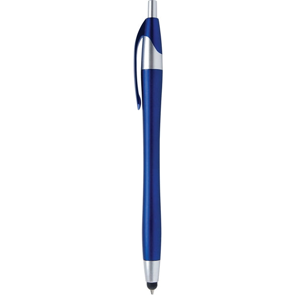 Metallic Colored Stylus Click Pen