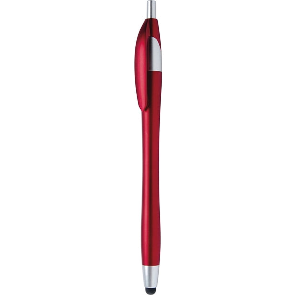 Metallic Colored Stylus Click Pen