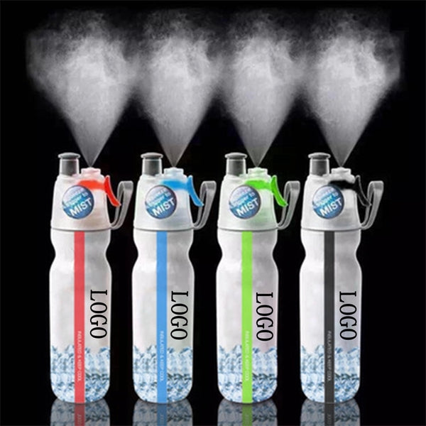Outdoor Plastic Cycling Spray Sports Water Bottle