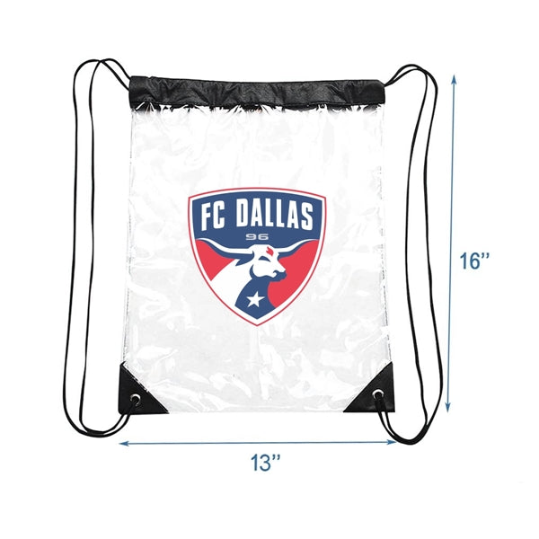 Large Clear Waterproof Stadium Drawstring Backpack