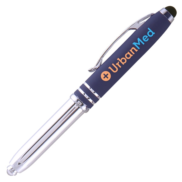 Lively comfortable pen with stylus