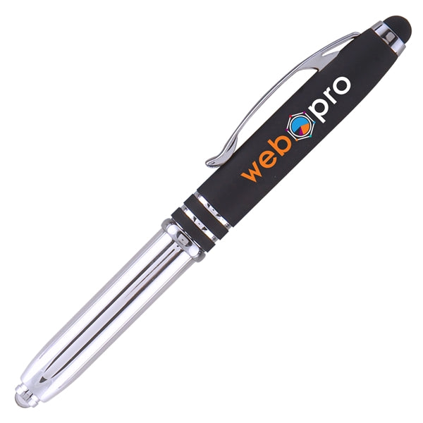Lively comfortable pen with stylus