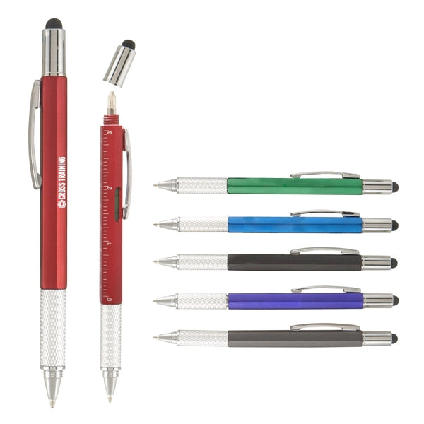 Branded 6-In-1 Tool Pen