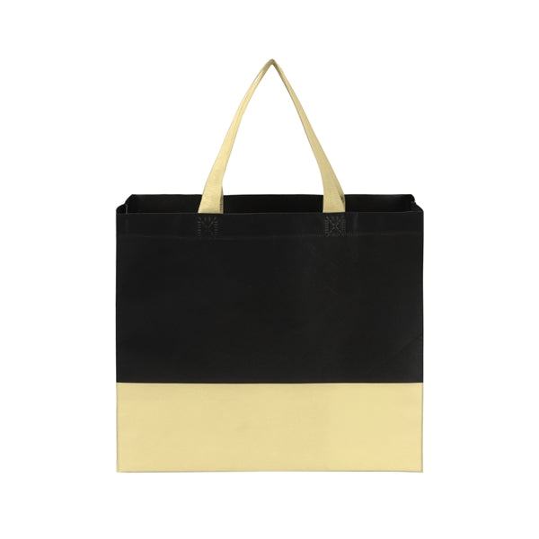 Laminated Non-Woven Tote Bag Two-Toned