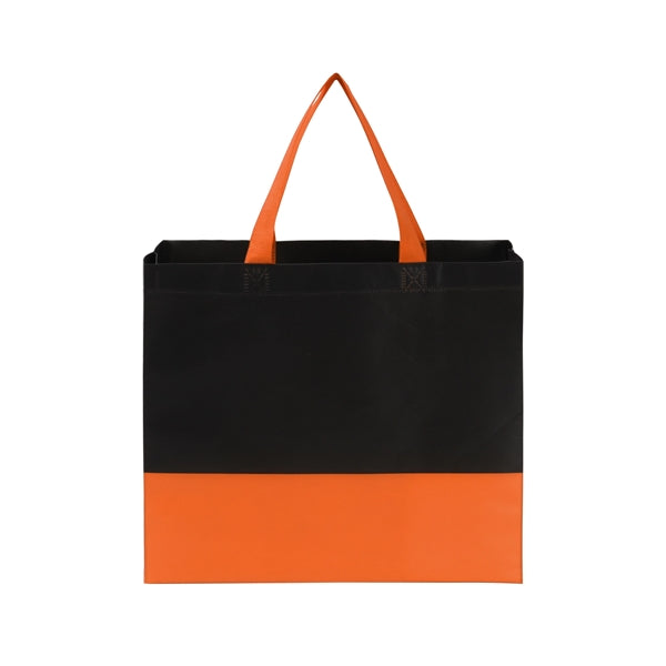 Laminated Non-Woven Tote Bag Two-Toned