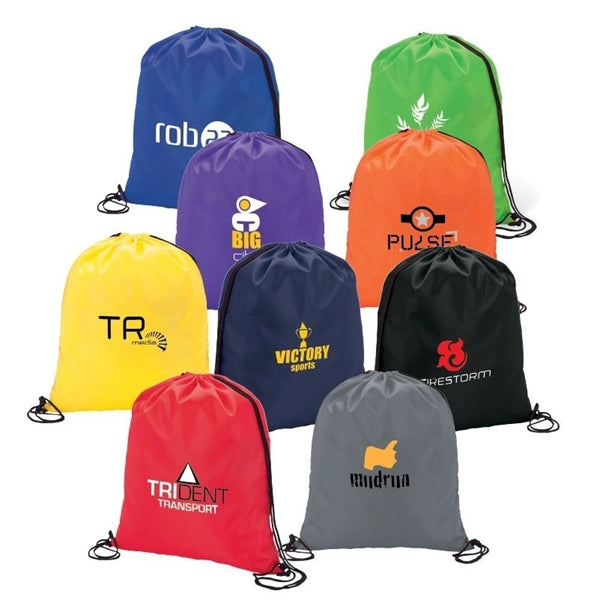 Non-Woven Drawstring Backpack Cinch Bag Sackpack for Gym
