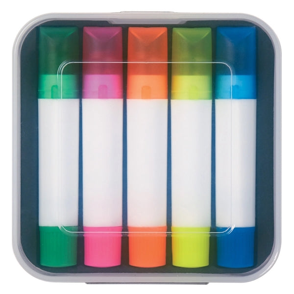 Set Of 5 Gel Wax Highlighters