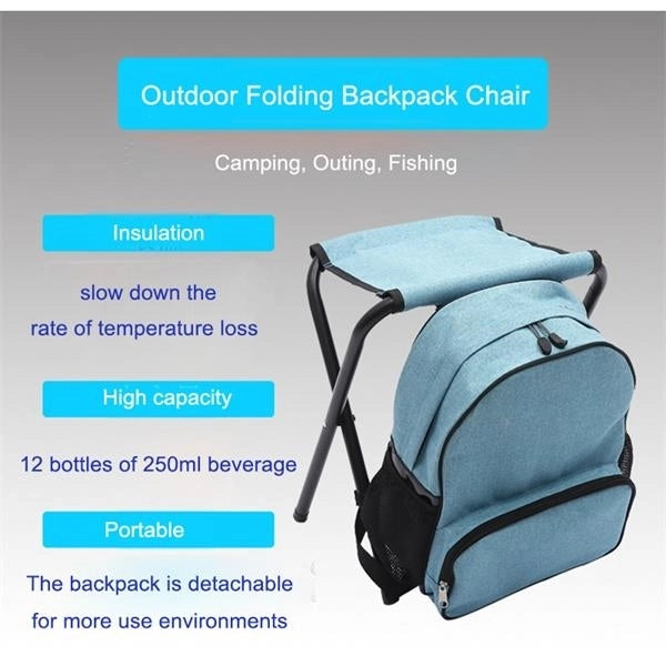 Outdoor Folding Backpack Chair