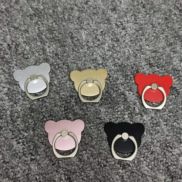 Metal ring phone holder