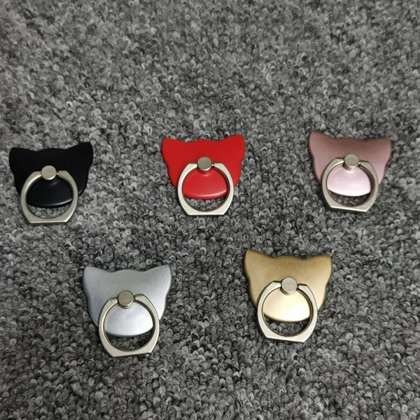 Metal ring phone holder
